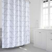 Made in China 120*180cm Wholesales Fixed Pattern Polyester Waterproof Shower Curtain