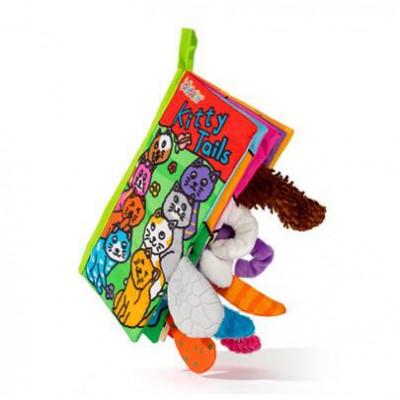 Baby book toys made with cloth easy to use with tails varies of models eco-friendly